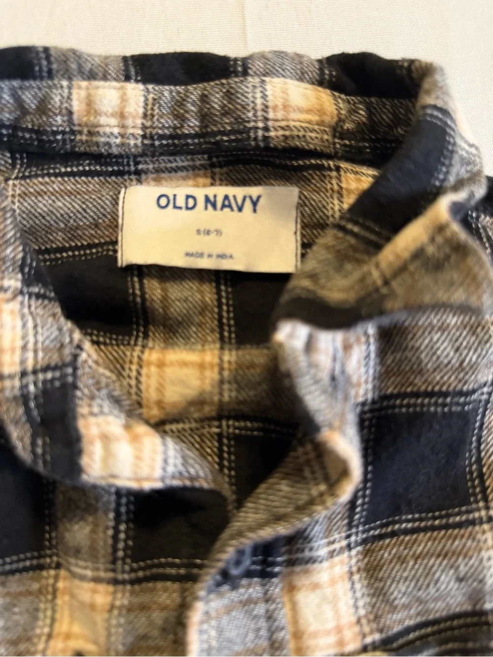 Bundle of 3 Slim Jeans, Blue Pinstripe Button-Down Shirt, Old Navy Plaid Shirt